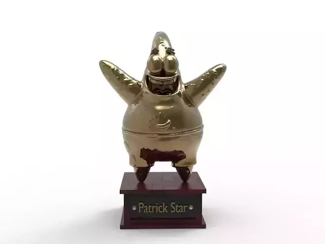 Patrick Star Cartoon Figure