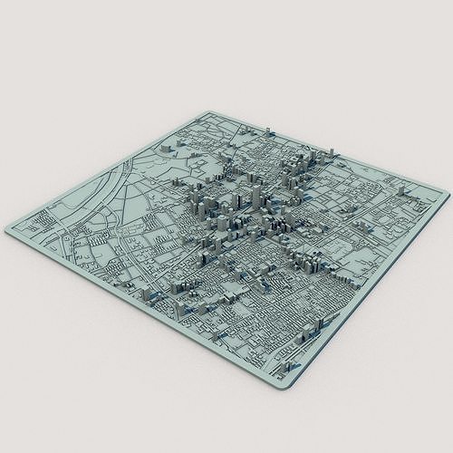 Nanjing City Jiangsu China 3D print model
