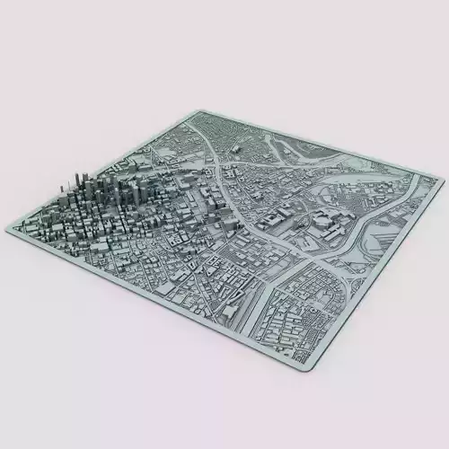 Los Angeles California United States 3D print model