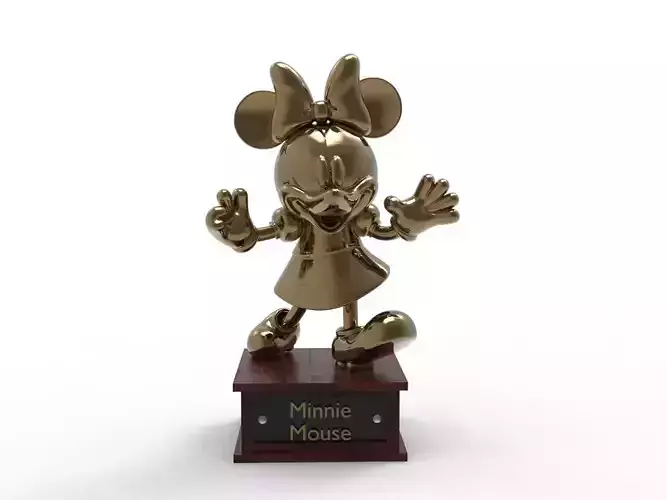 Minnie Mouse Cartoon Figure