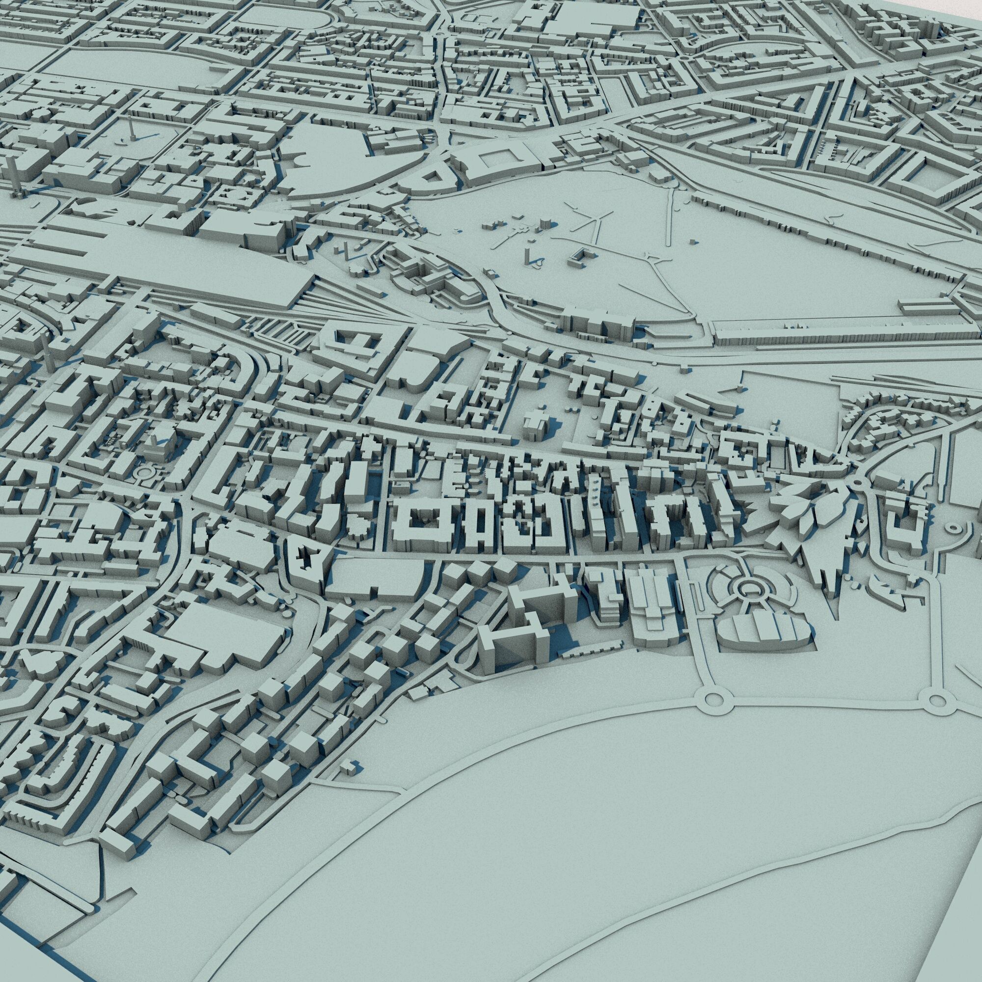 Edinburgh Scotland United Kingdom 3D print model_1