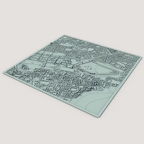 Edinburgh Scotland United Kingdom 3D print model