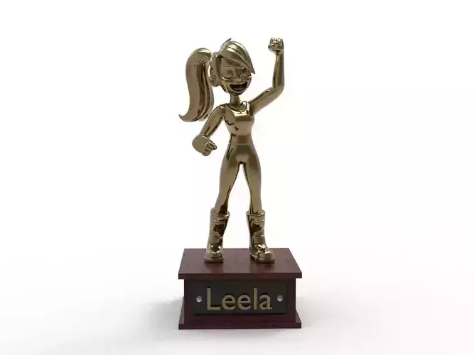 Leela Cartoon Figure