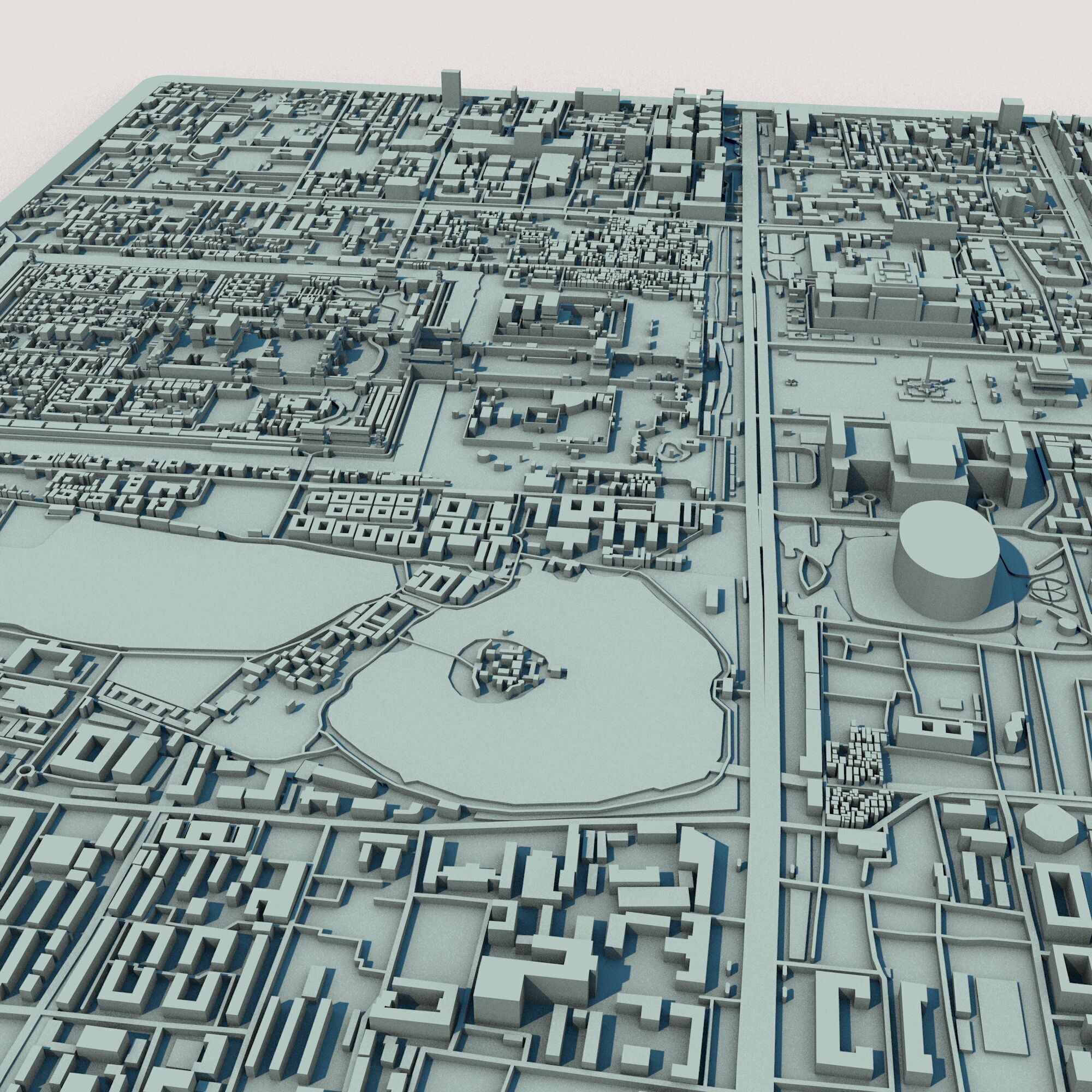 Beijing City China 3D print model_3