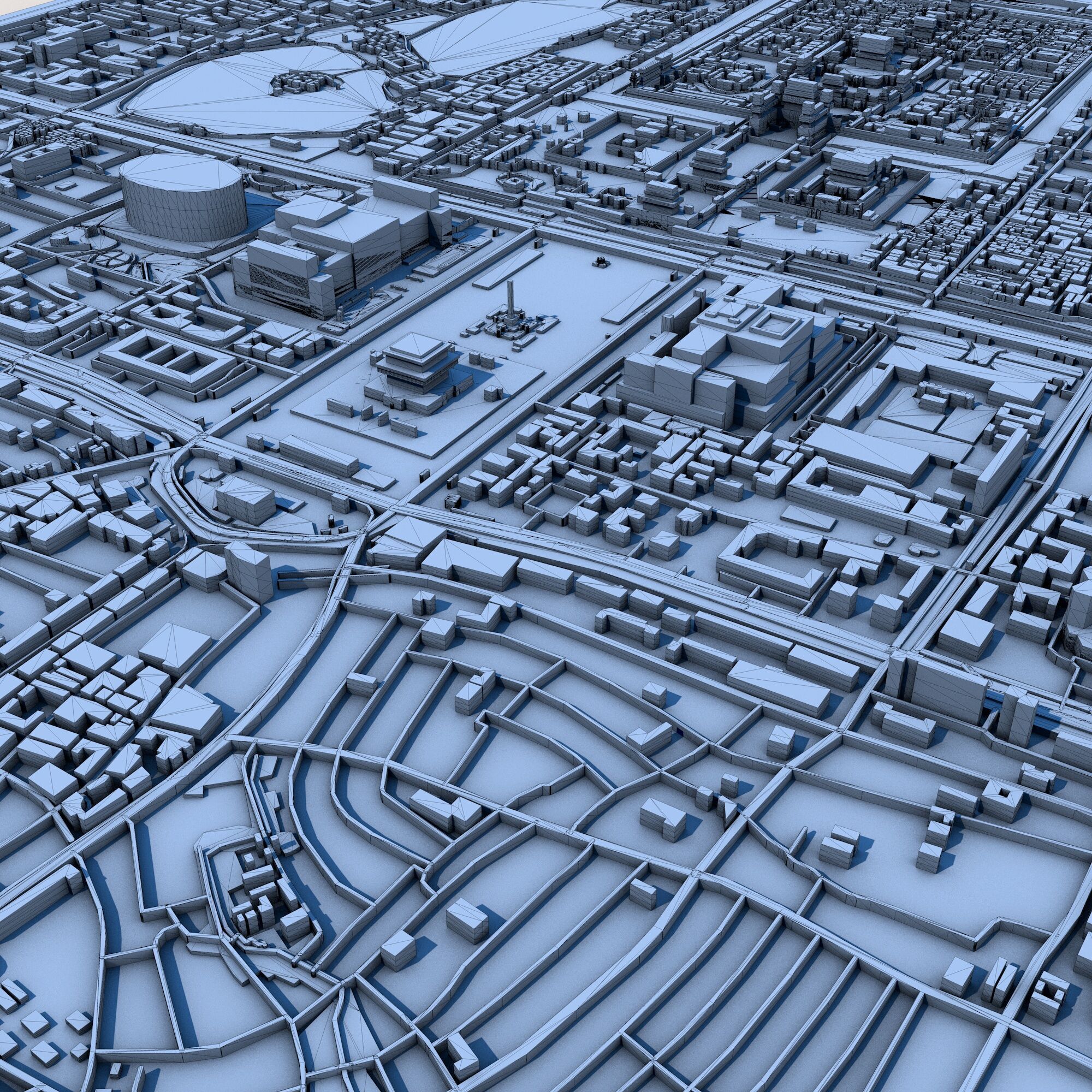 Beijing City China 3D print model_7