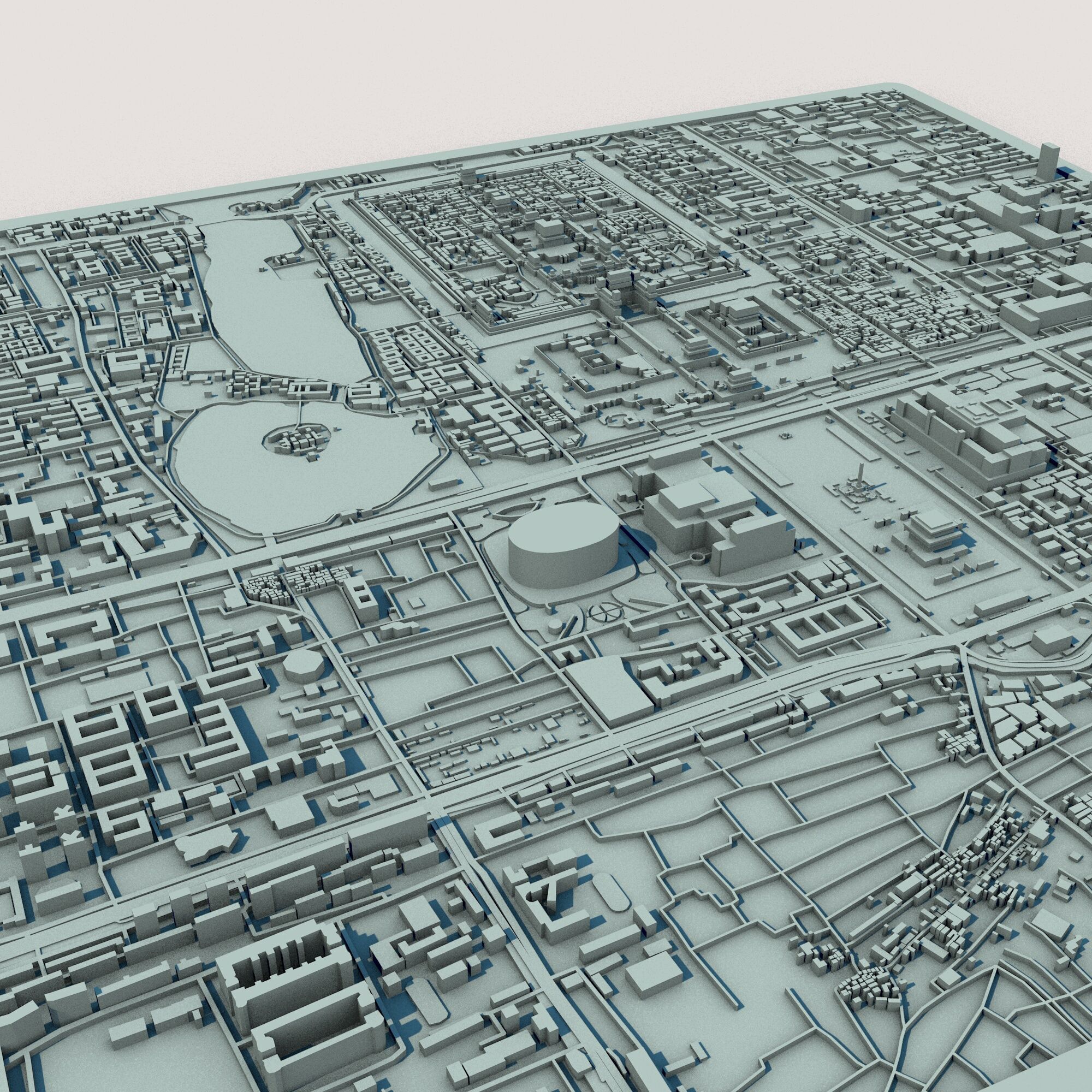 Beijing City China 3D print model_2