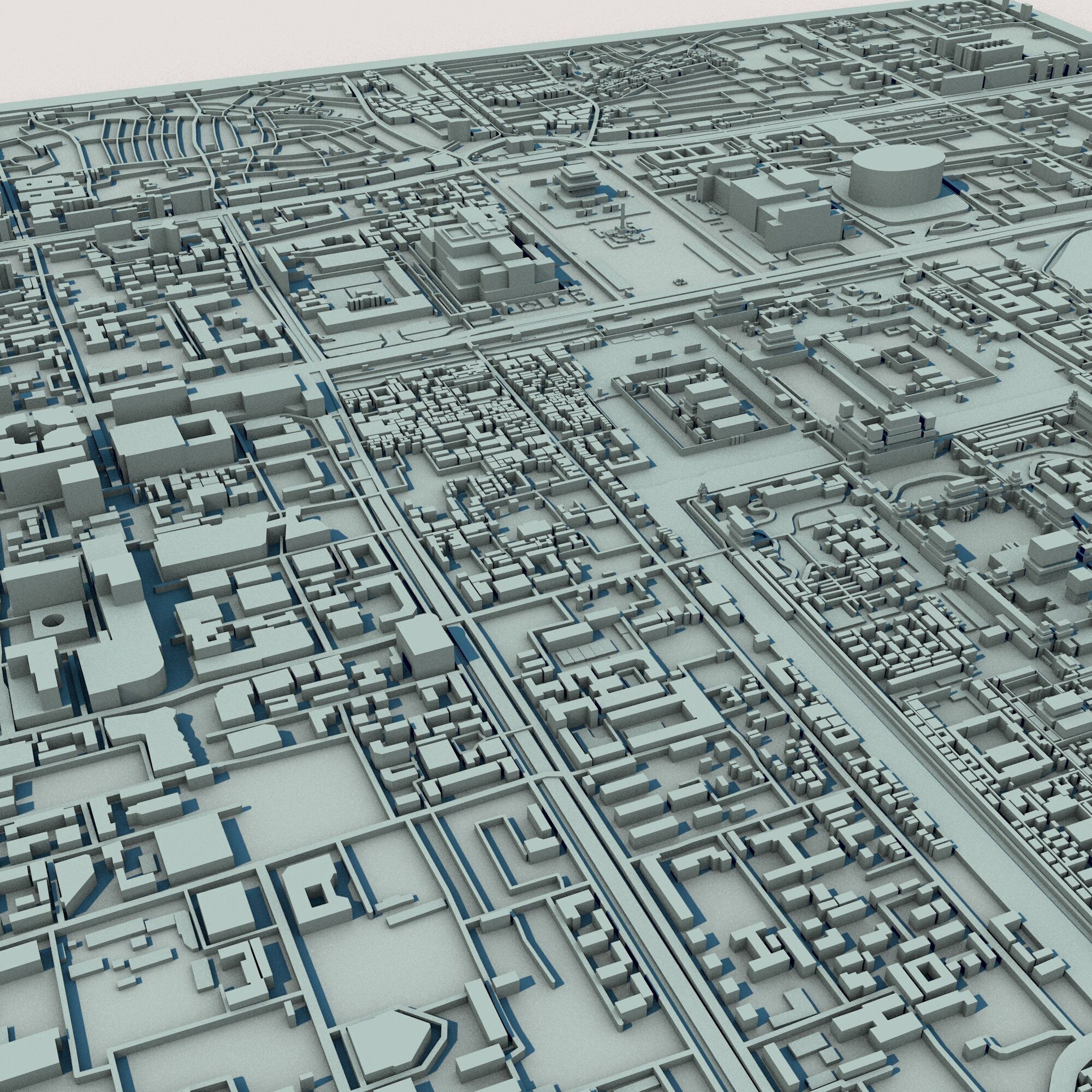 Beijing City China 3D print model_5