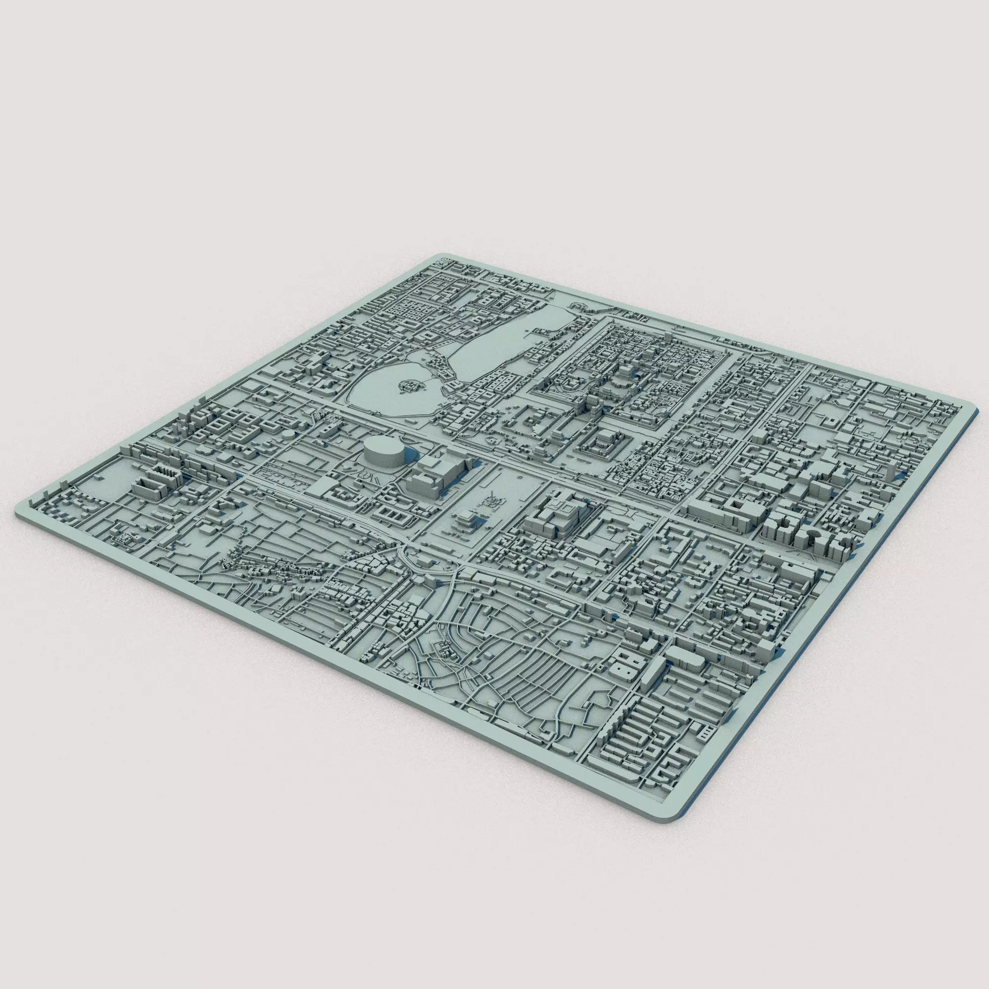 Beijing City China 3D print model_0