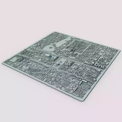Beijing City China 3D print model