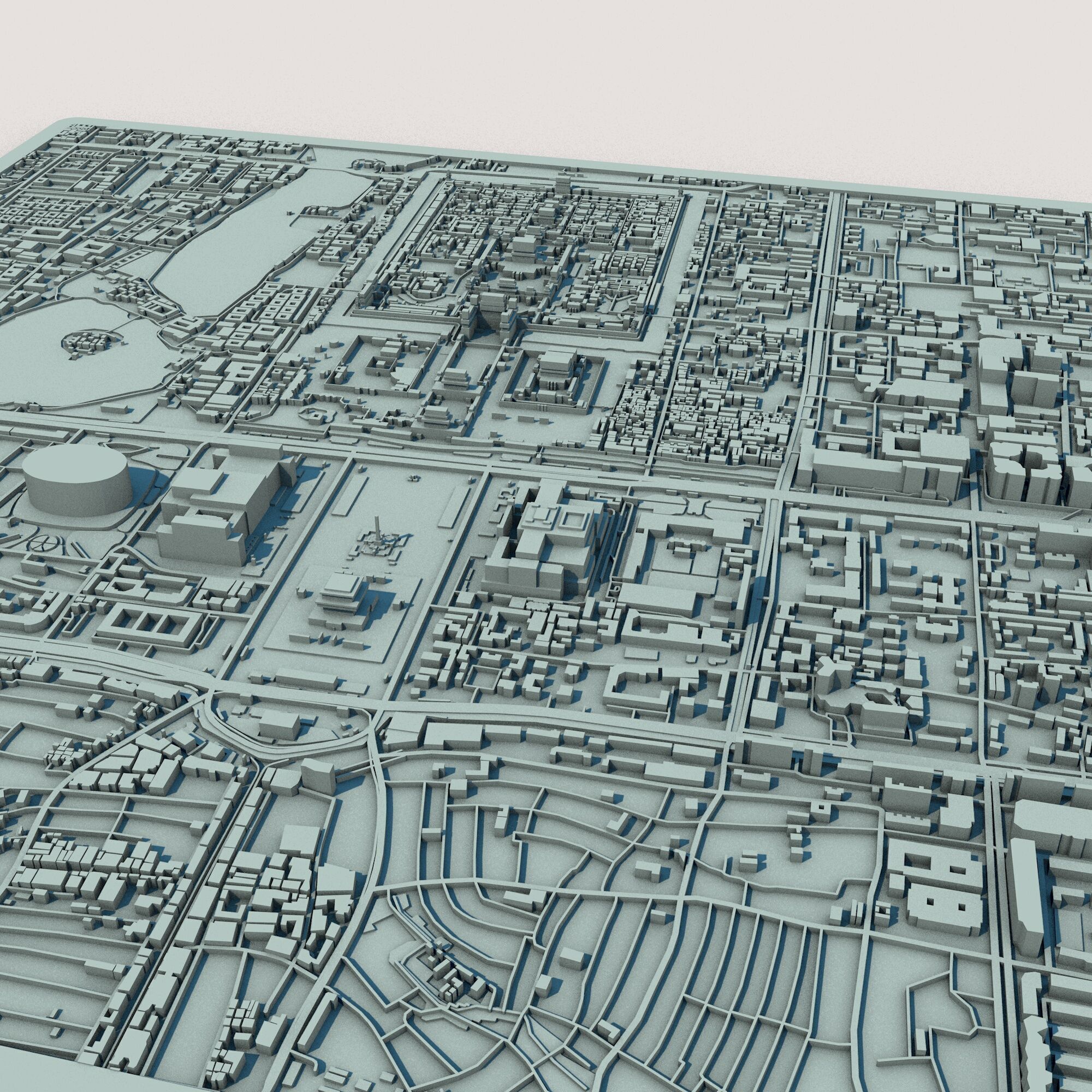 Beijing City China 3D print model_1