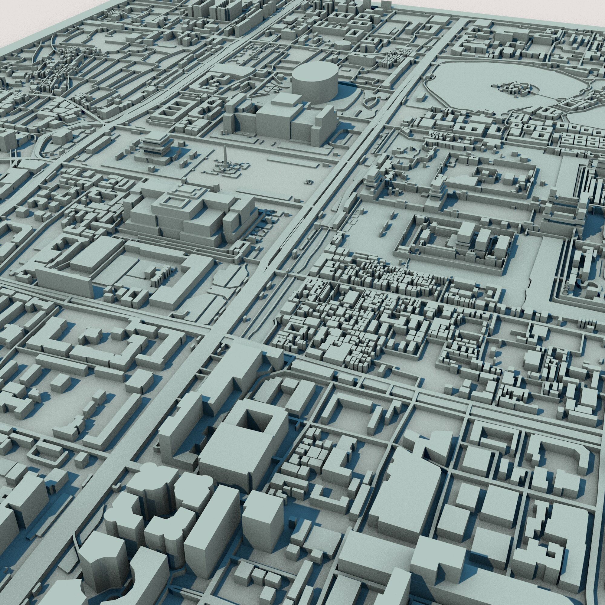 Beijing City China 3D print model_6