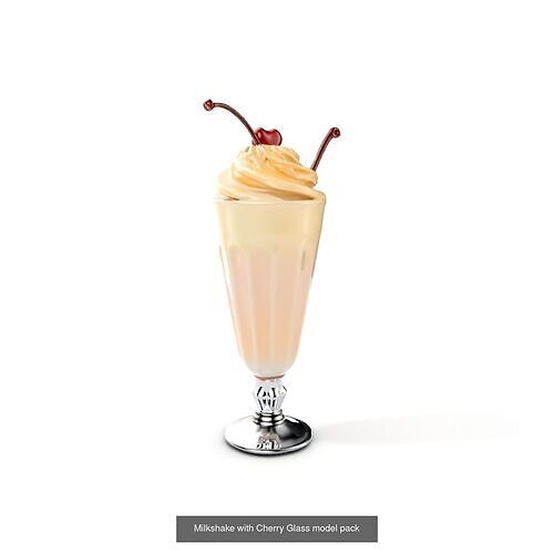 cartoon dessert collection 3D Model Pack 2