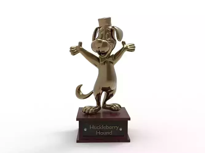 Huckleberry Hound Cartoon Figure