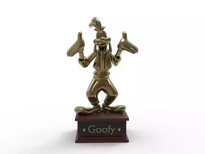 Goofy Cartoon Figure