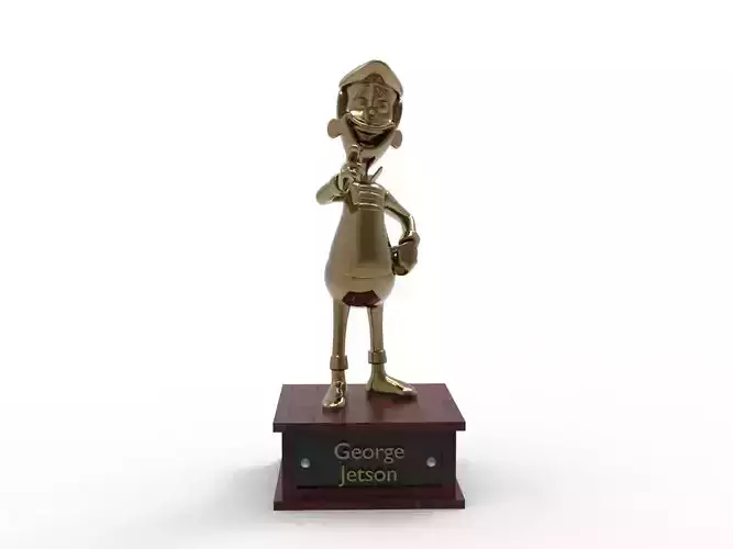 George Jetson Cartoon Figure