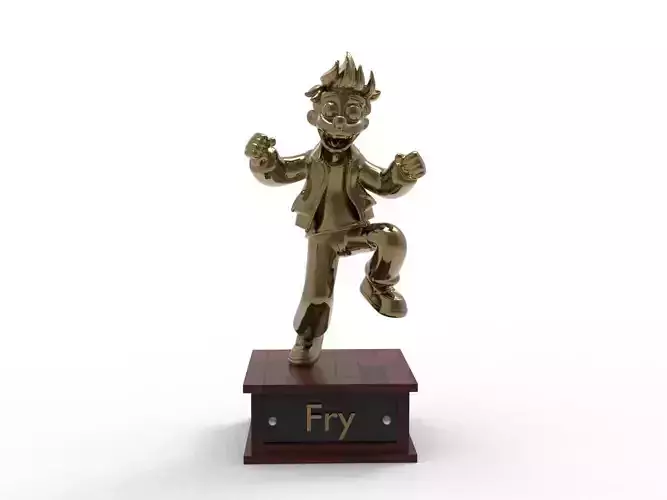 Fry Cartoon Figure