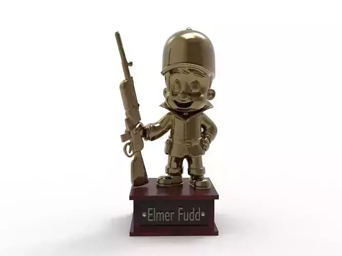 Elmer Fudd Cartoon Figure
