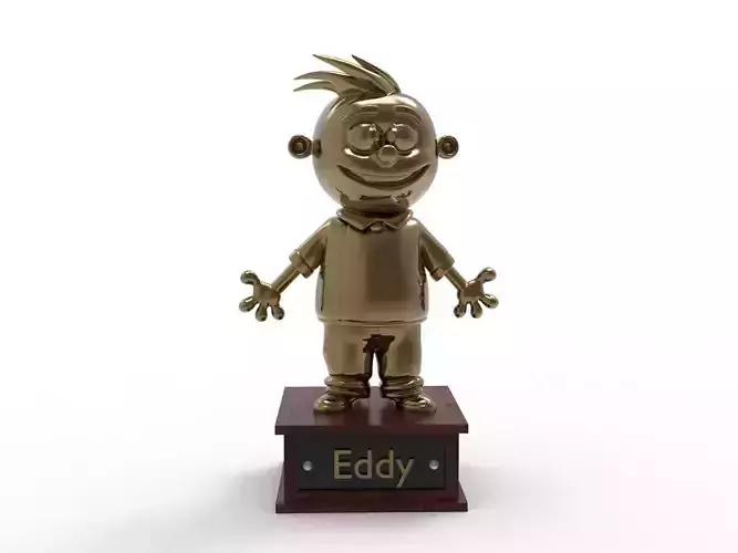 Eddy Cartoon Figure