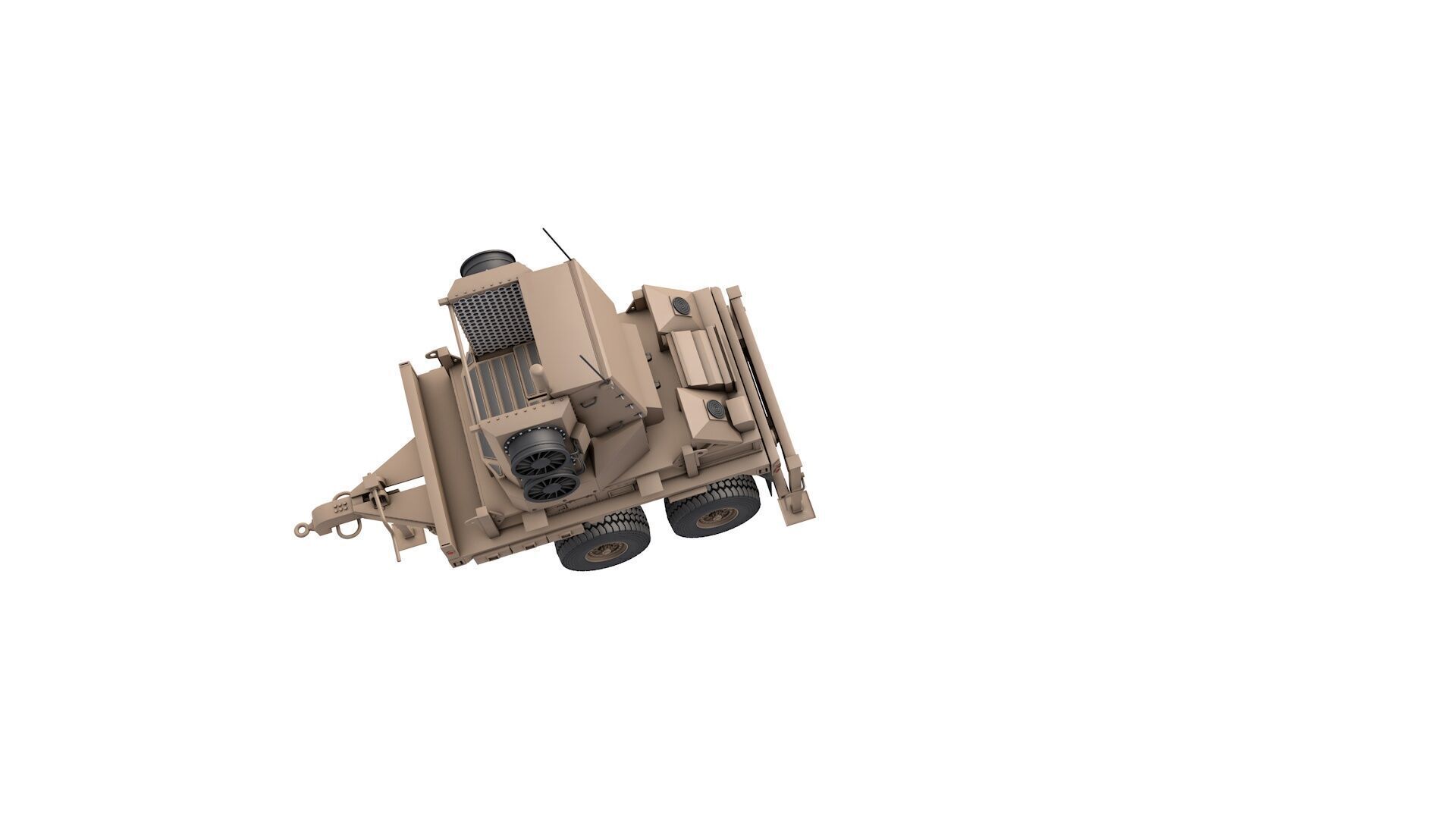 Sentinel A4 Air Defense Radar 3D model_5