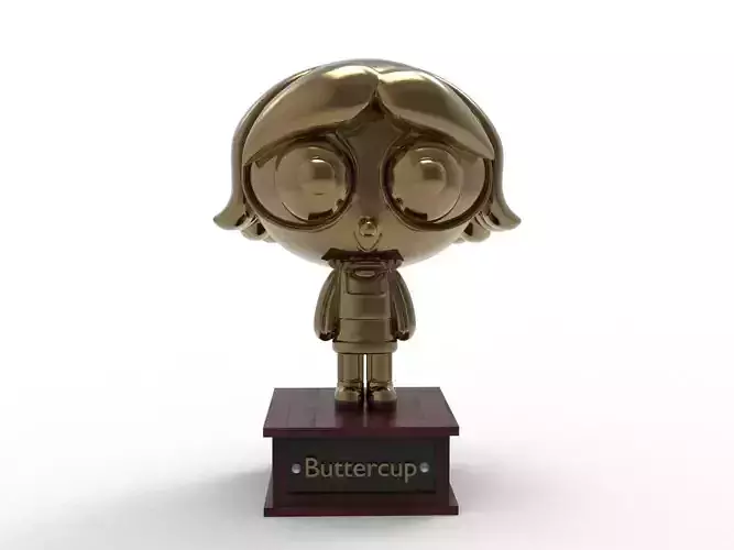 Buttercup Cartoon Figure