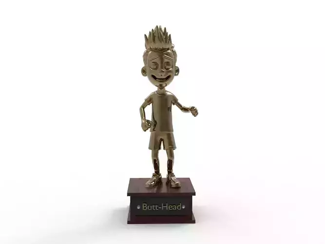 Butt-Head Cartoon Figure