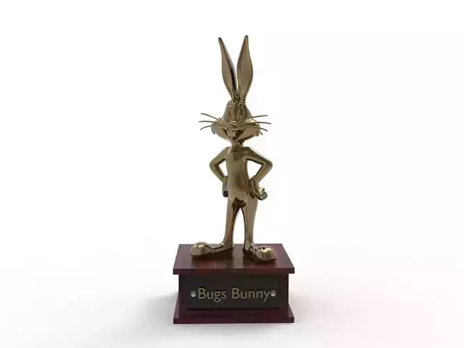 Bugs Bunny Cartoon Figure