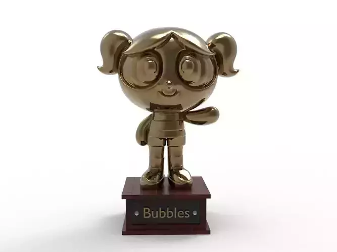 Bubbles Cartoon Figure