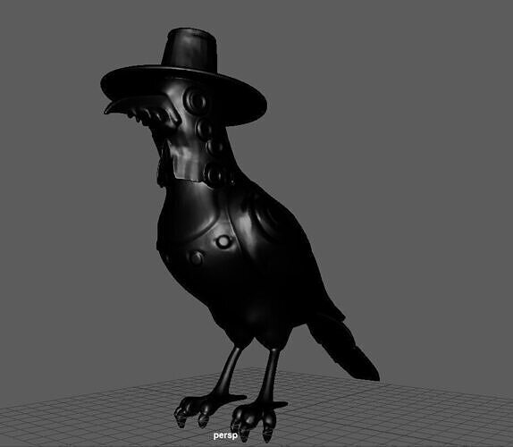 Sussie - Bird from KPop Demon Slayers 3D print model