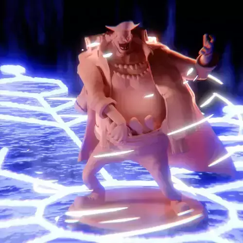 Blackbeard 3D Figurine File