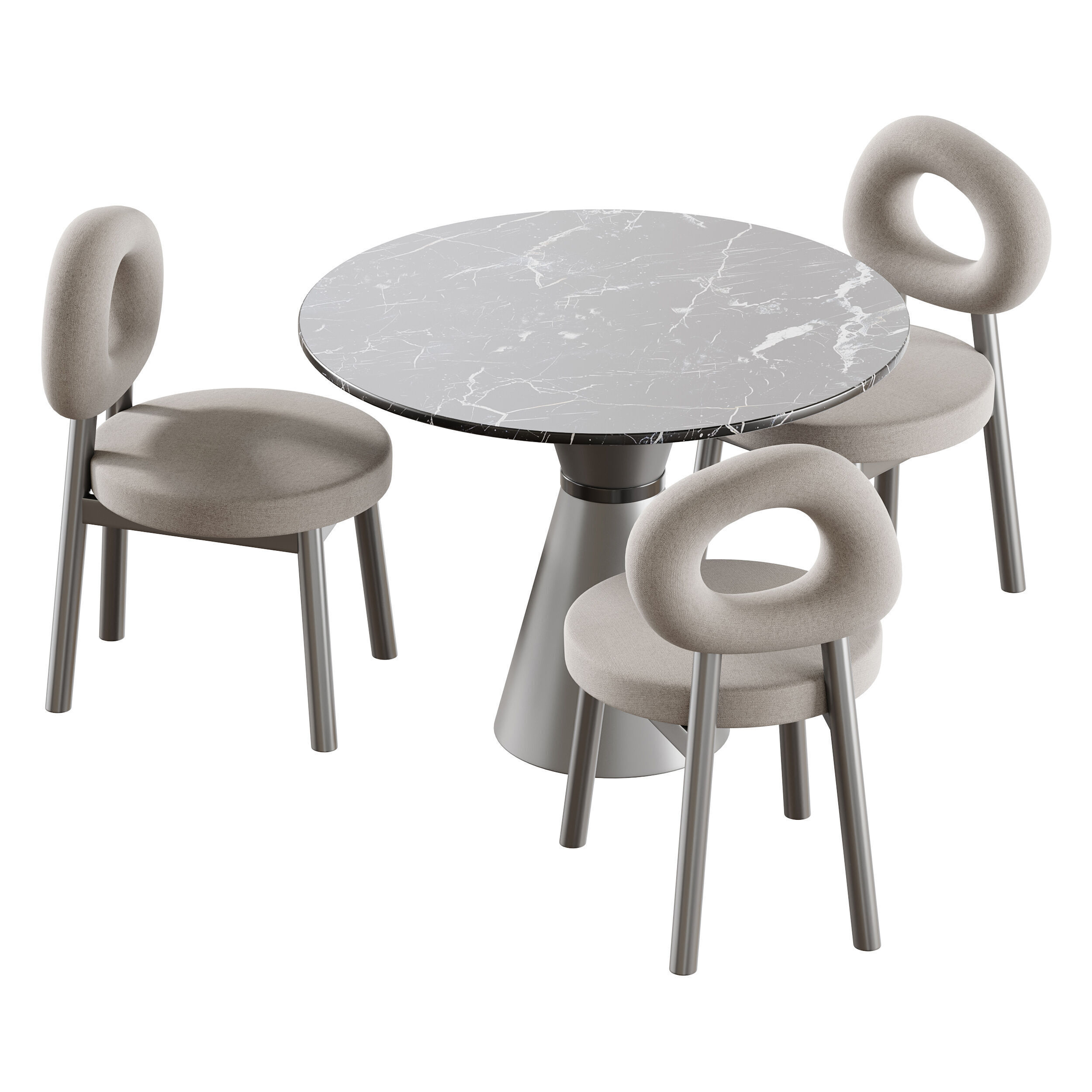 Dining table CAIRNS 3D model_12