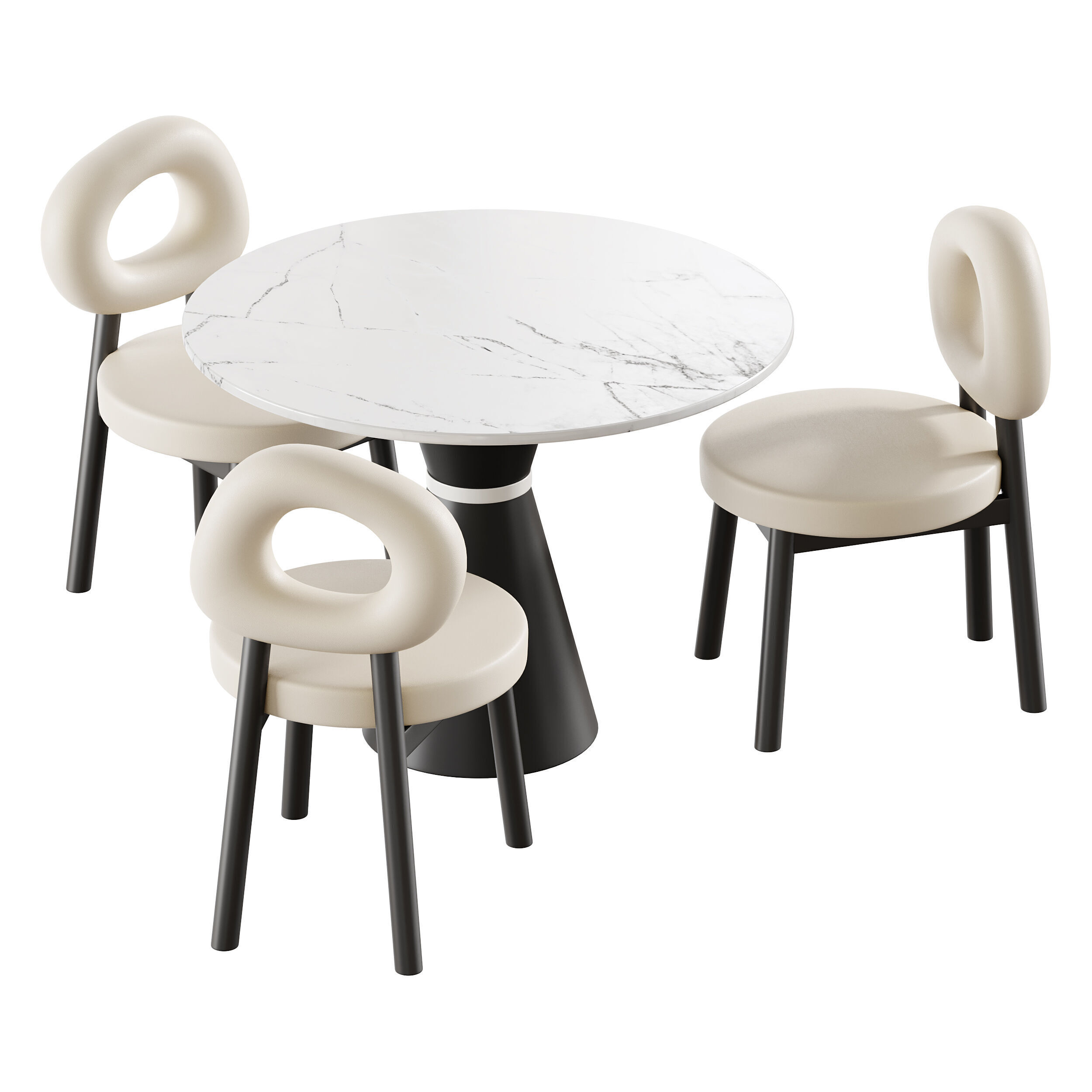 Dining table CAIRNS 3D model_1