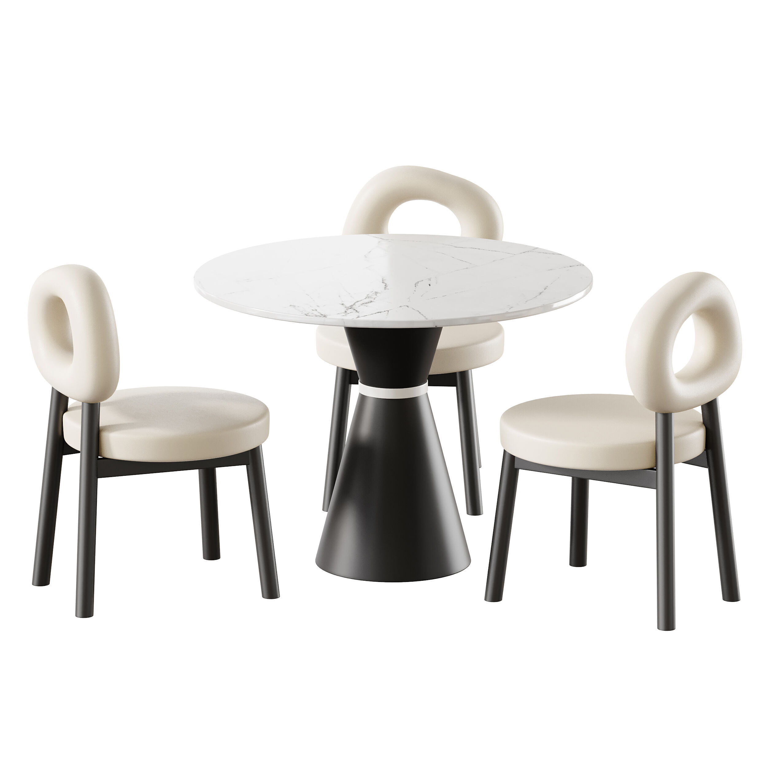 Dining table CAIRNS 3D model_7
