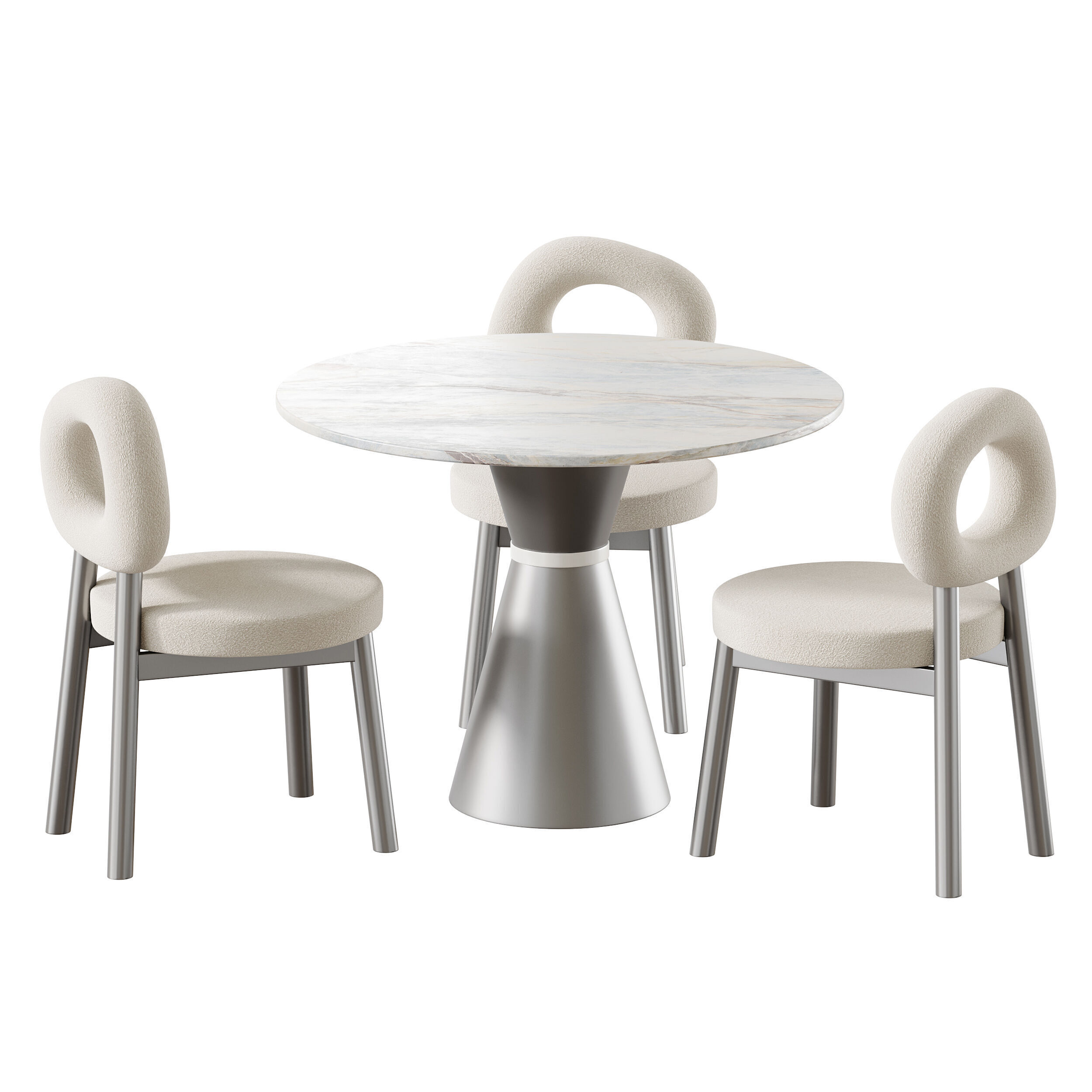 Dining table CAIRNS 3D model_9