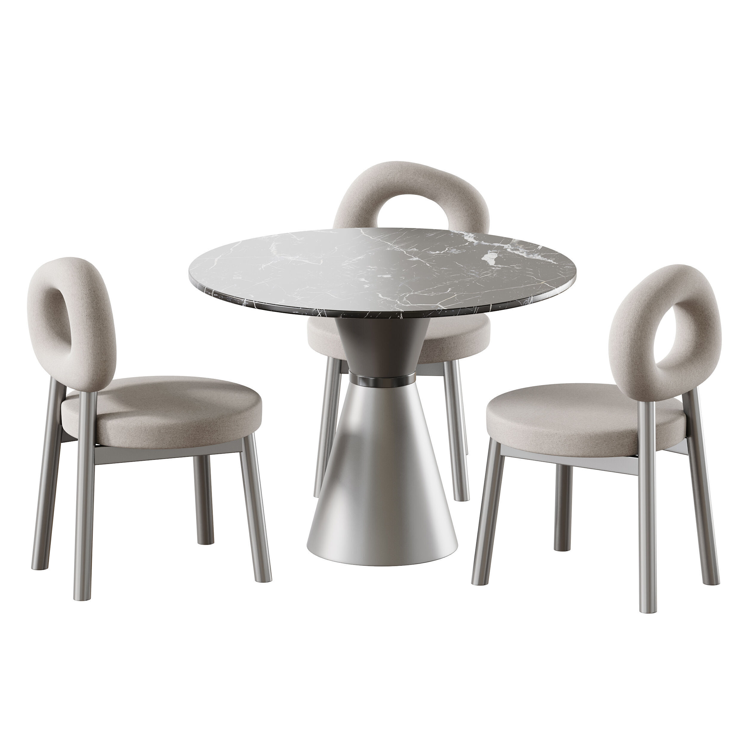 Dining table CAIRNS 3D model_11