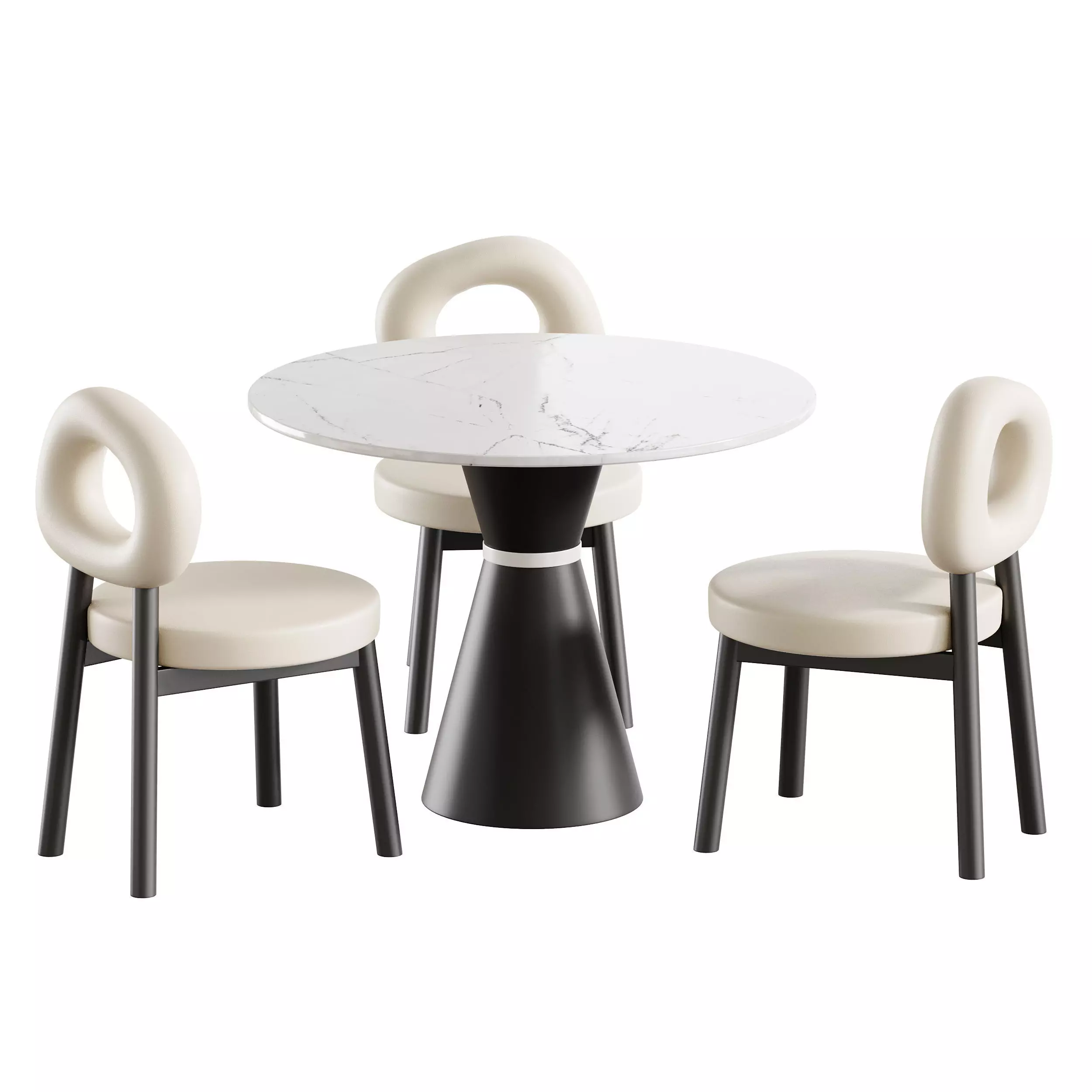 Dining table CAIRNS 3D model_0