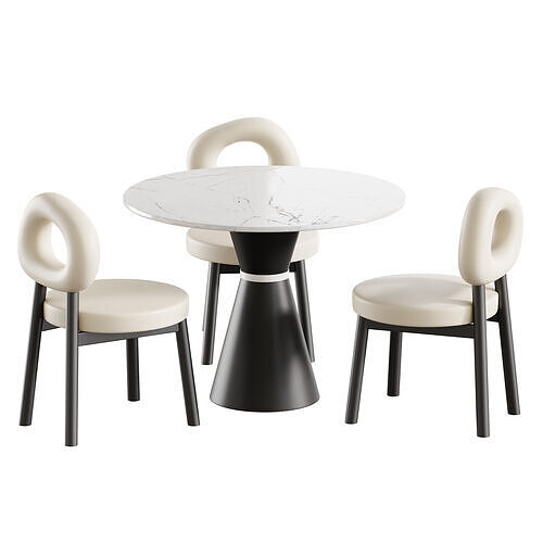 Dining table CAIRNS 3D model
