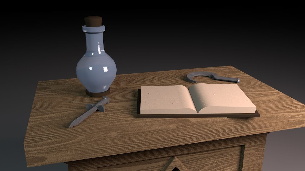 Pedestal magic 3D print model_7