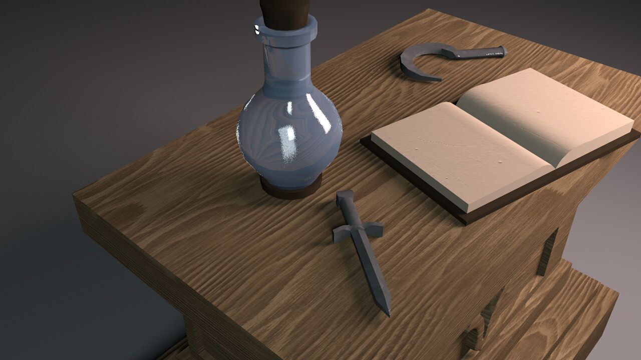 Pedestal magic 3D print model_6