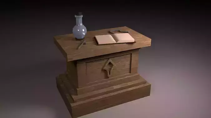 Pedestal magic 3D print model Pedestal magic 3D print model