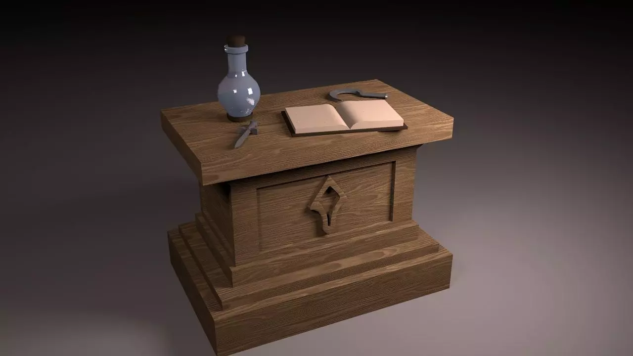 Pedestal magic 3D print model_0