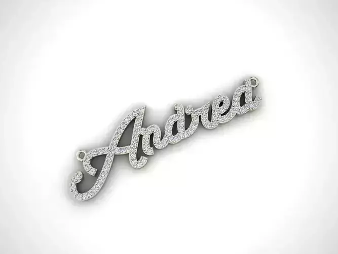 Custom Name Necklace - ANDREA
