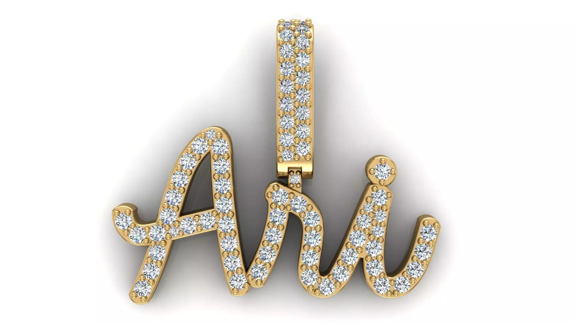 Custom Name Pendant - ARI 3D print model