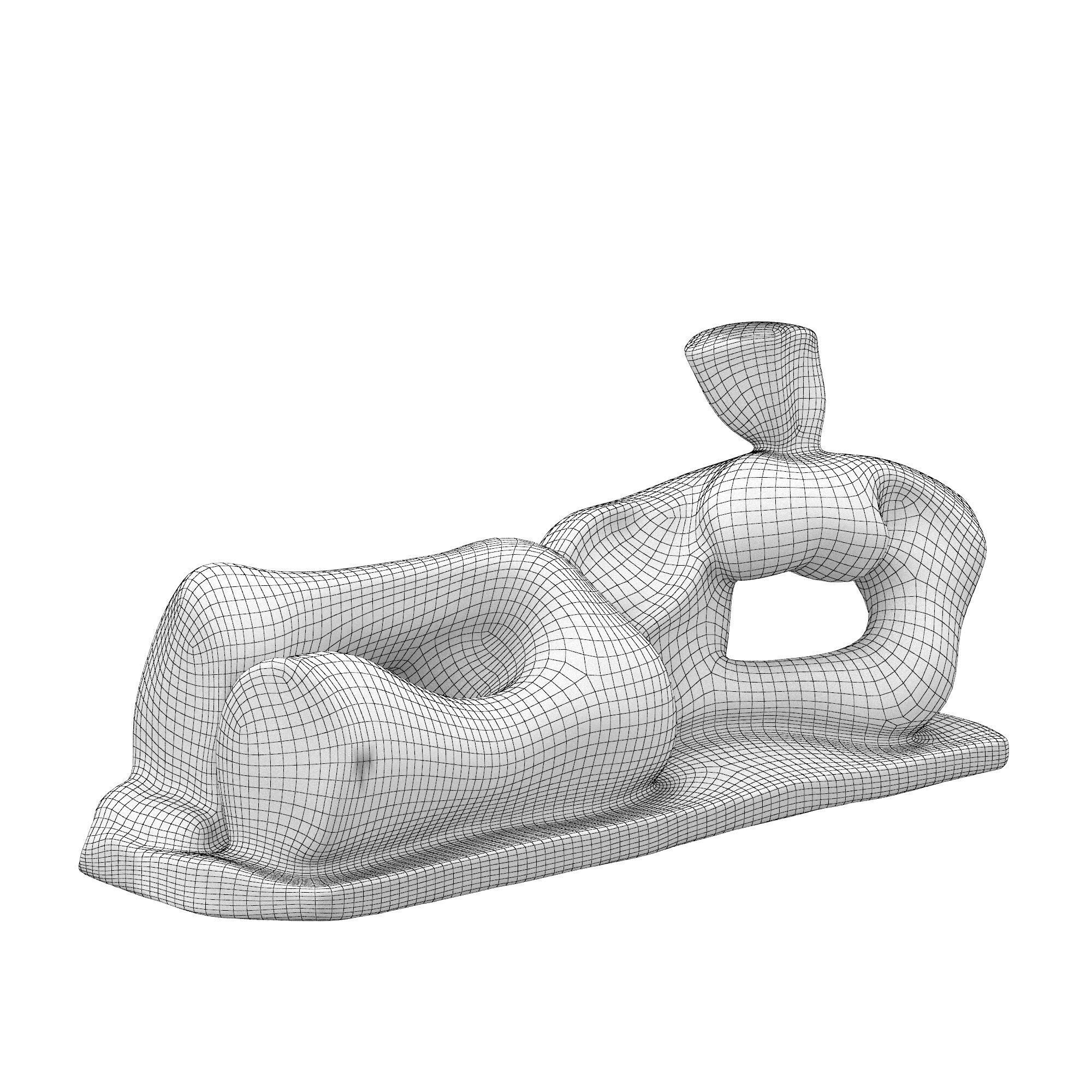 Henry Sculpture Style 5 3D model_4