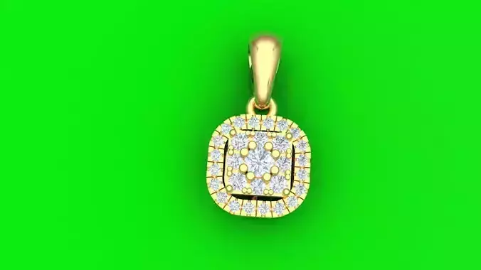 pendants gold end silver  daymond