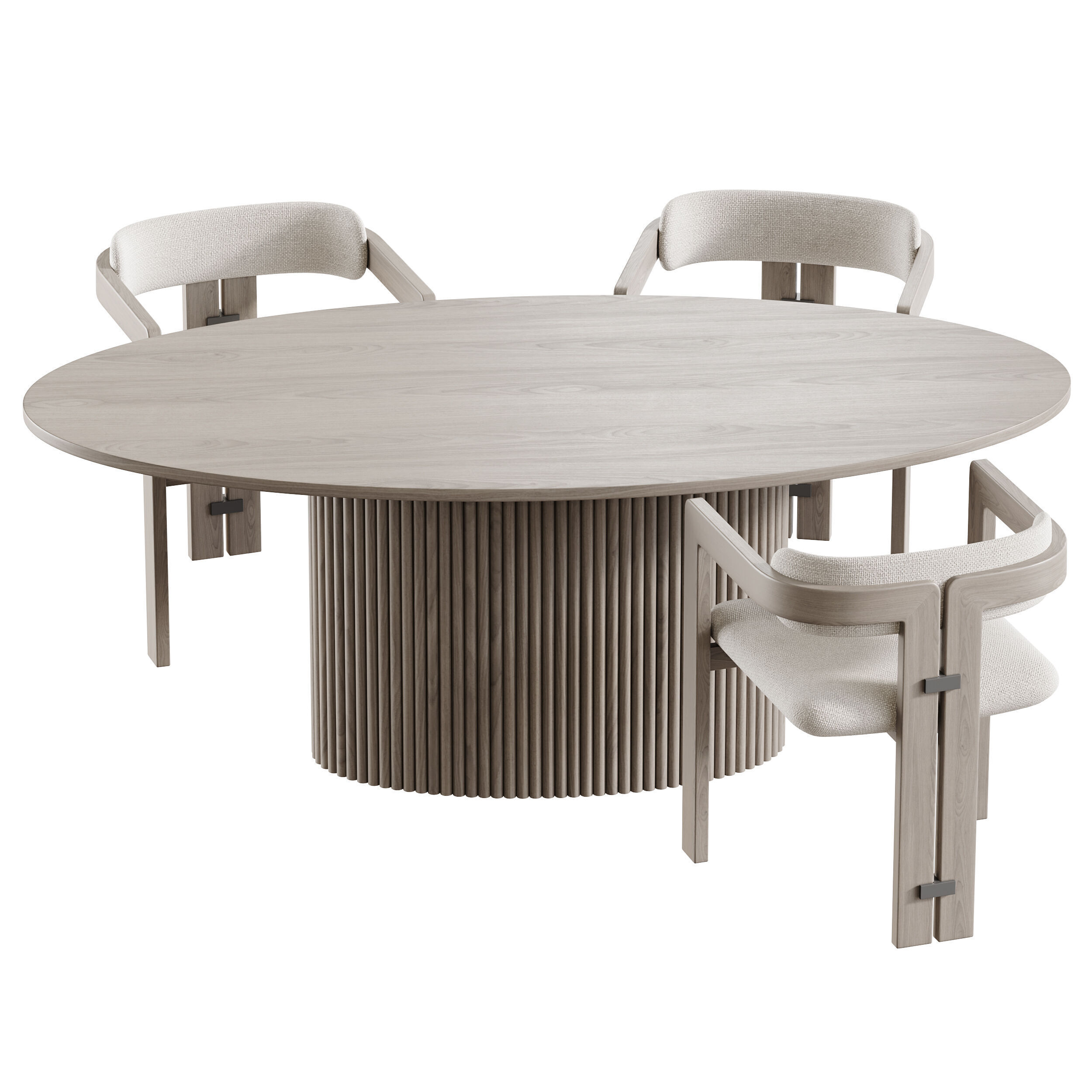 Dining table FIVORIANA 3D model_6