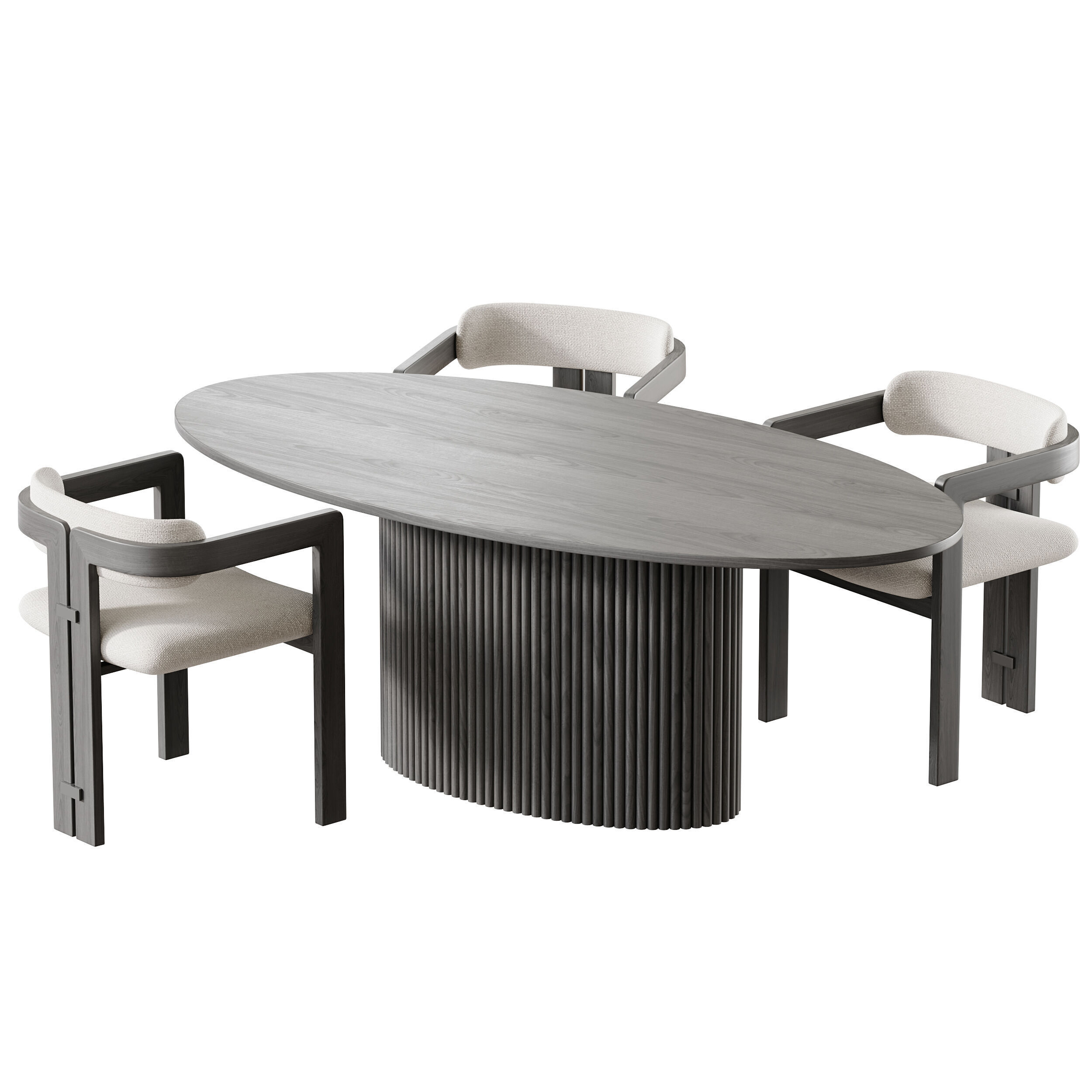 Dining table FIVORIANA 3D model_10