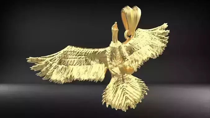 Vulture Animal Pendant