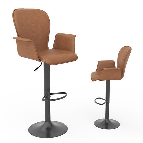 Yakor Bar Chair 3D model