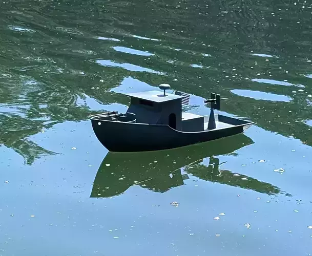 Pibby River Patrol Boat 3D print model