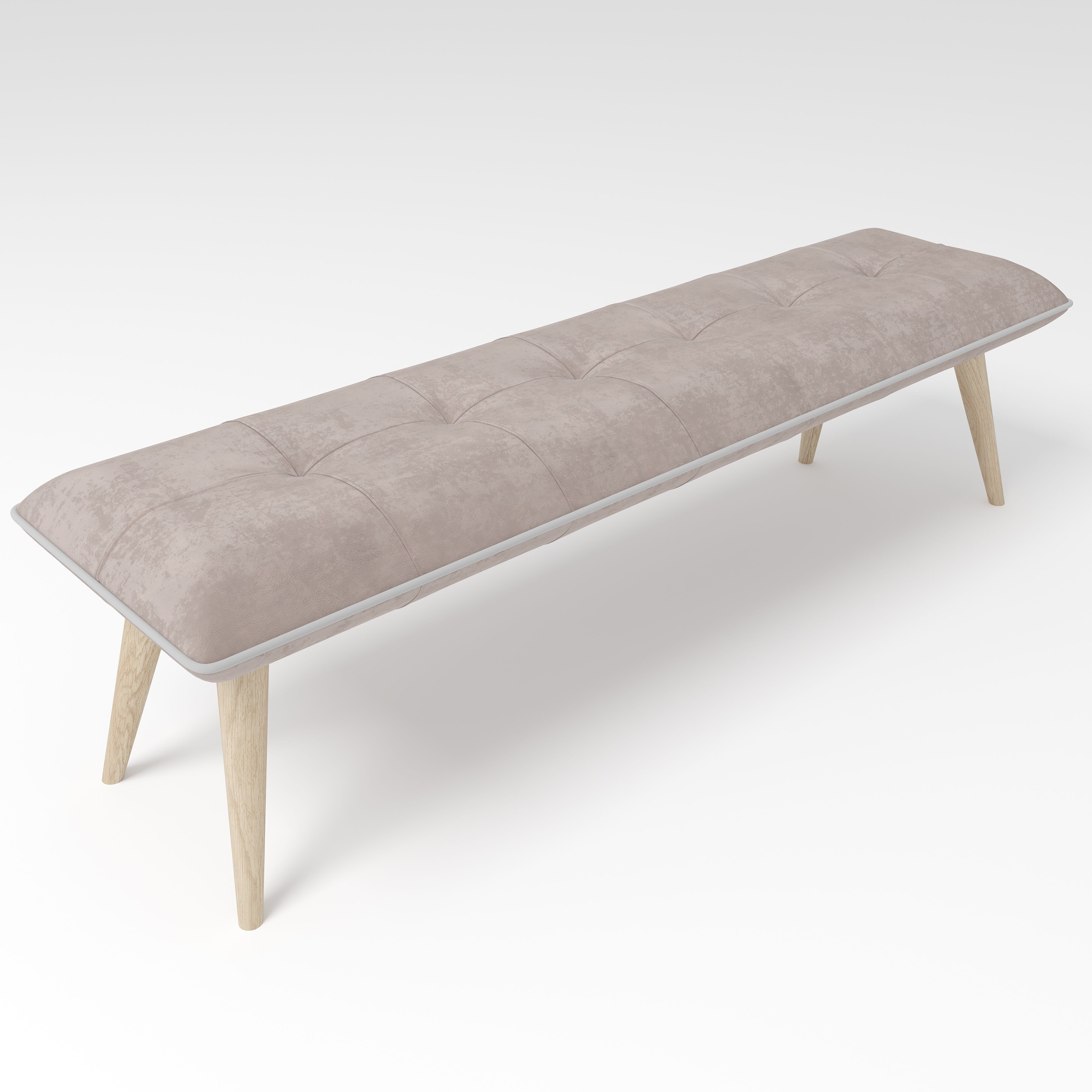 Peck Bench 3D model_1